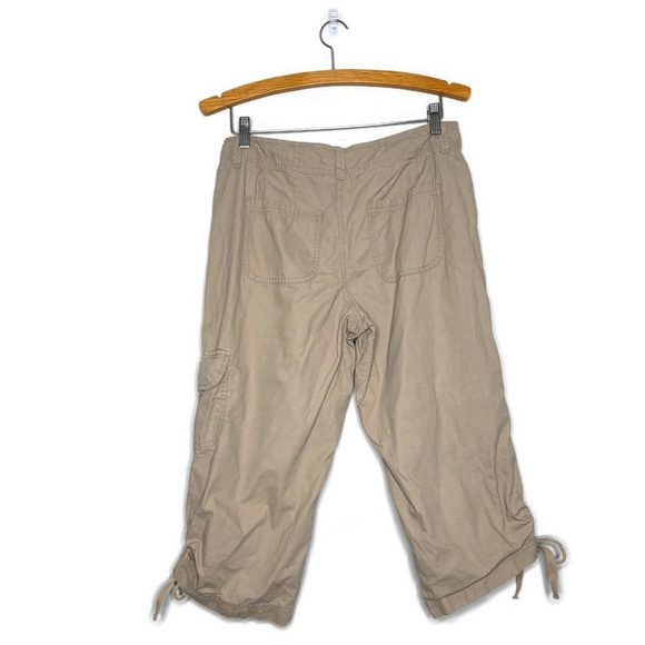 Fashion Bug Vintage Capri Khaki Tan Pants Women’s Size 8 - Picture 2 of 9